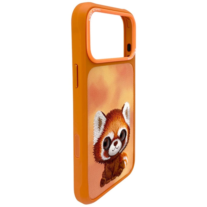 Nimmy Big Eyed Pet 2.0 Raccoon case for iPhone 17 Pro Max - orange