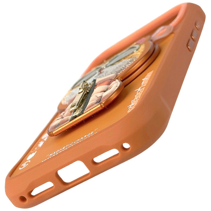 Nimmy Cool&amp;Cute 2.0 Cat Case for iPhone 17 Pro Max with Magnetic Hanger - Orange