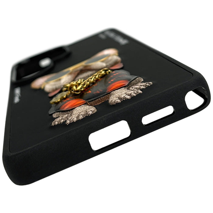 Nimmy Glasses Cool Dog Case for Samsung Galaxy S26 Ultra - Black