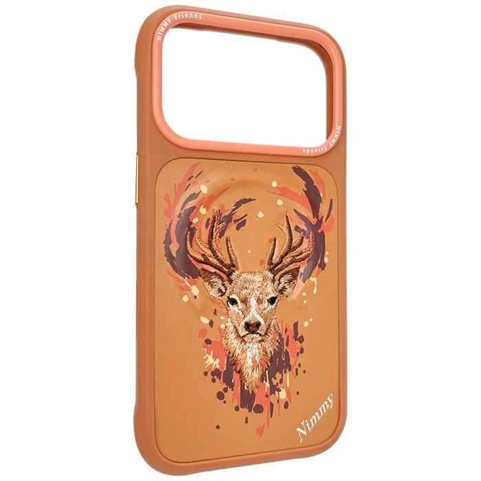 Nimmy Jeleń MagSafe case for iPhone 17 Pro Max - orange