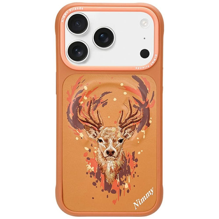 Nimmy Jeleń MagSafe case for iPhone 17 Pro Max - orange