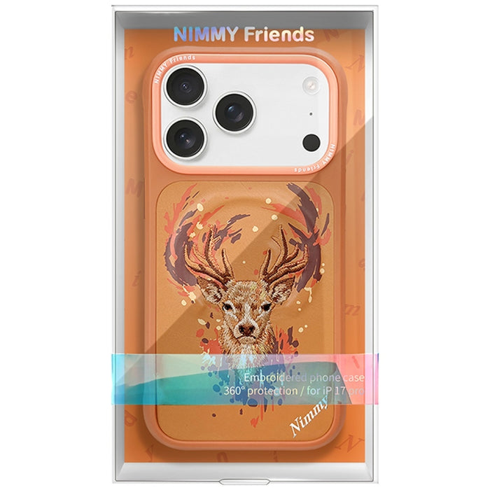 Nimmy Jeleń MagSafe case for iPhone 17 Pro Max - orange