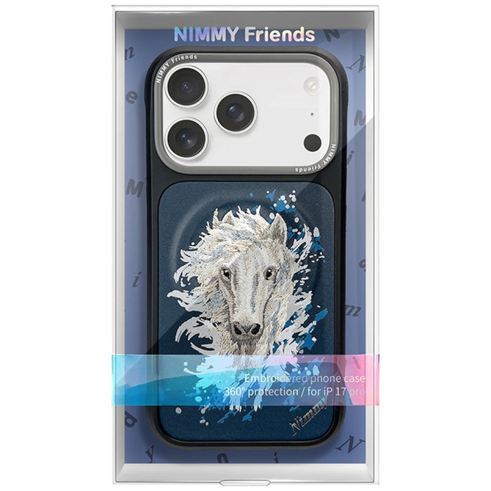 Nimmy the Horse MagSafe Case for iPhone 17 Pro Max - Navy Blue
