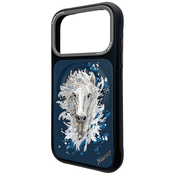 Nimmy the Horse MagSafe Case for iPhone 17 Pro Max - Navy Blue