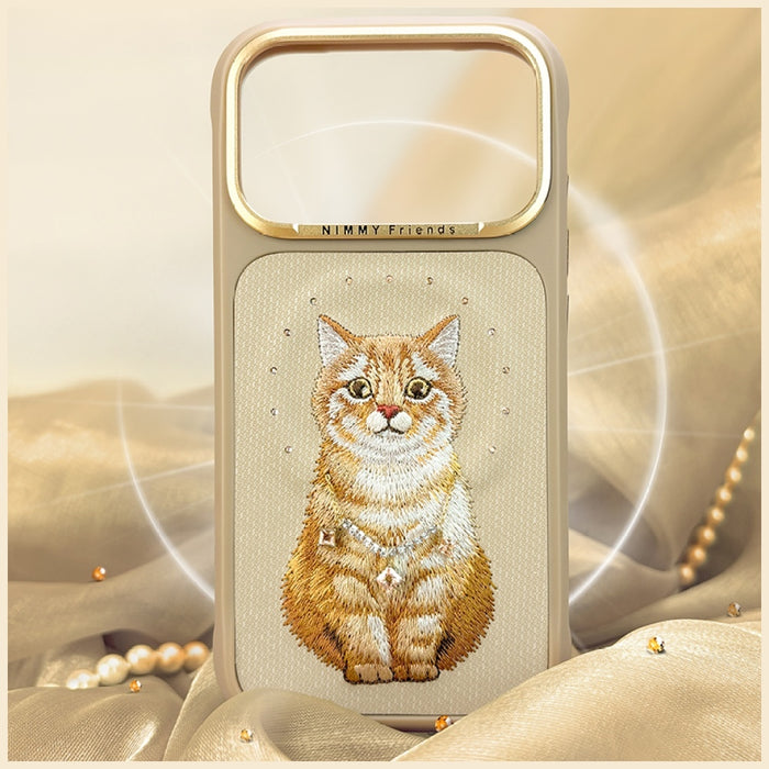 Nimmy Lucky Fashion Cat MagSafe case for iPhone 17 Pro - brown