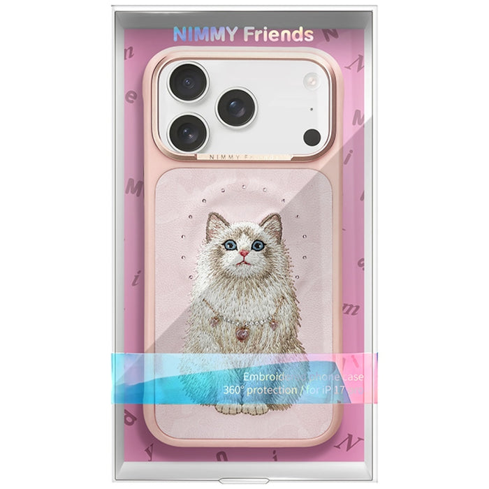 Nimmy Lucky Fashion Cat MagSafe case for iPhone 17 Pro Max - pink