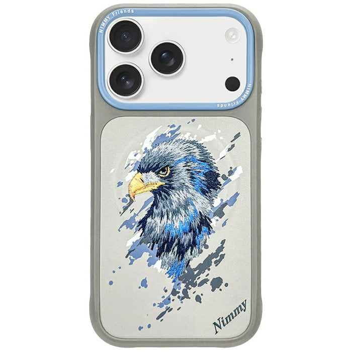 Nimmy Eagle MagSafe case for iPhone 17 Pro - light gray