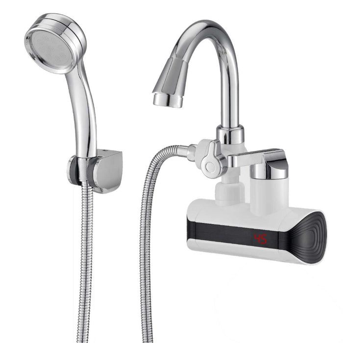 WALL MIXER WITH HEATER AND SHOWER