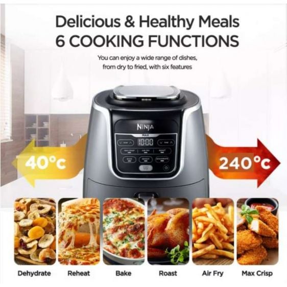 NINJA АF160 Food Processor 5.2L - Здравословно хранене<<<Малки електроуреди<<<TechnoMix&&&Фритюрници<<<Уреди за