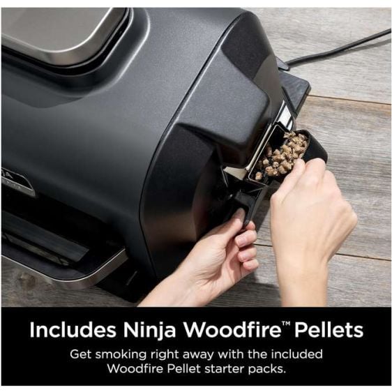 Grill NINJA OG850 Pro XL, 4-in-1, Grill, BBQ smoke, Air Fry, & Bake