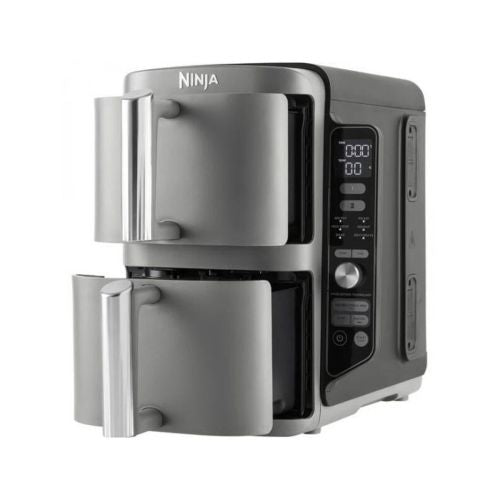 Ninja Foodi Vertical Double Drower Smart Air Fryer 9.5L Gray EU SL400EU