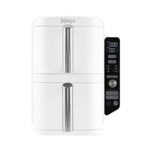 Ninja Foodi Vertical Double Drower Smart Air Fryer 9.5L White EU SL400EU