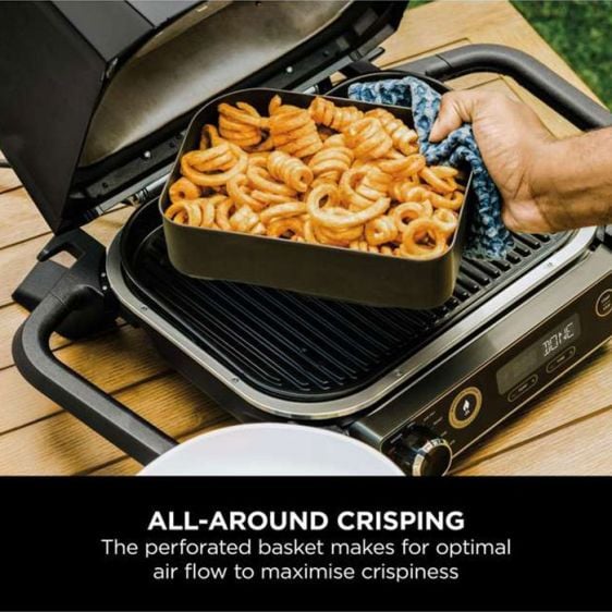 NINJA Woodfire Electric Bbq Combo Crisper Basket XSKCRISPBTEUK