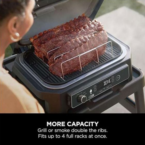 NINJA Woodfire XL Rib Rack Grill Set - XSKOGXLRBRKEU