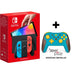 Nintendo Switch OLED Console (Red/Blue) + Adventure Controller - Игрови конзоли<<<Конзоли и аксесоари<<<ТВ Аудио