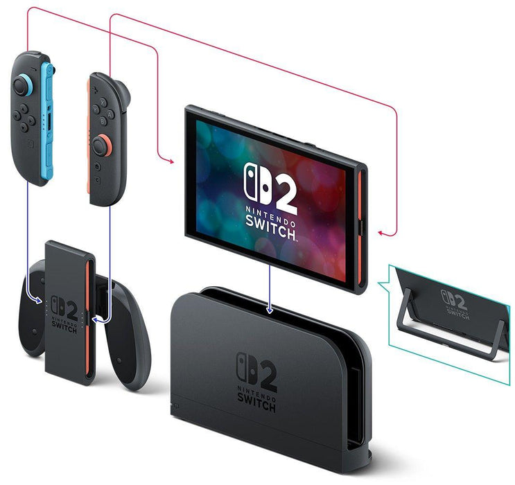 Console Nintendo Switch 2 + Mario Kart World 256GB - Black