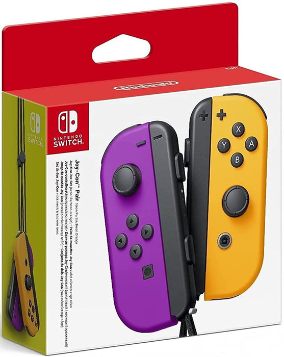 Wireless Gamepad Nintendo Joy-Con Purple Orange