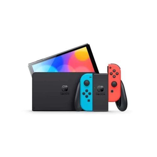 Nintendo Switch OLED Model Neon Red/ Neon Blue, Black EU