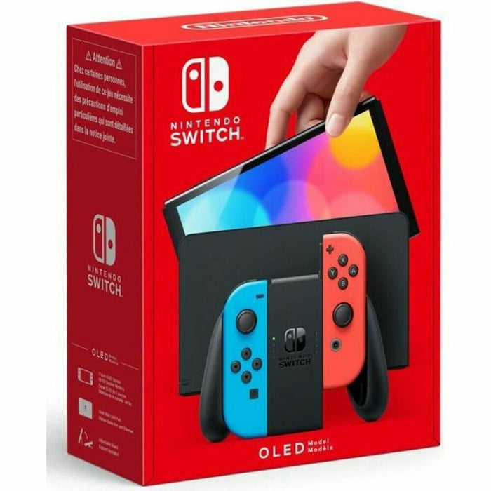 Nintendo Switch OLED Model Neon Red/ Neon Blue, Black EU