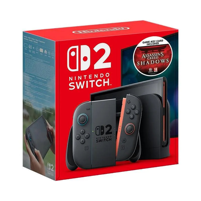 Console Nintendo Switch 2 Black + Assassin's Creed Shadows