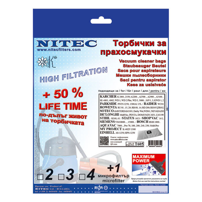 BAGS NITEC T805 NITEC SMS T605 3 PCS