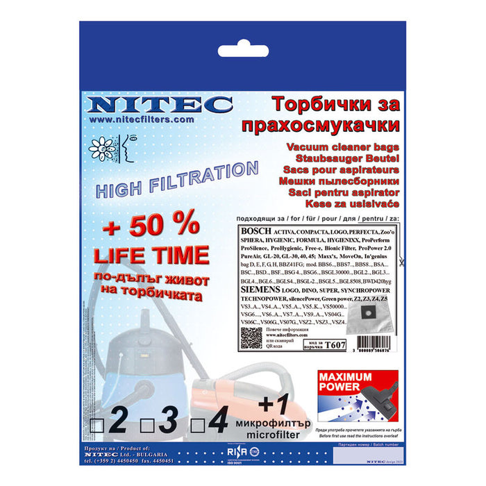 FILTER NITEC SMS T807 NITEC SMS T807 3 PCS