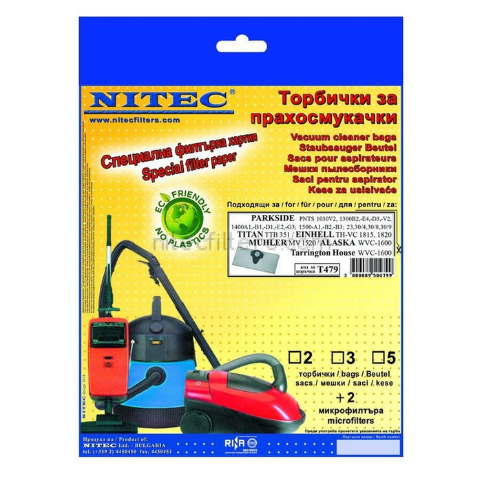 Vacuum cleaner bag NITEC T479