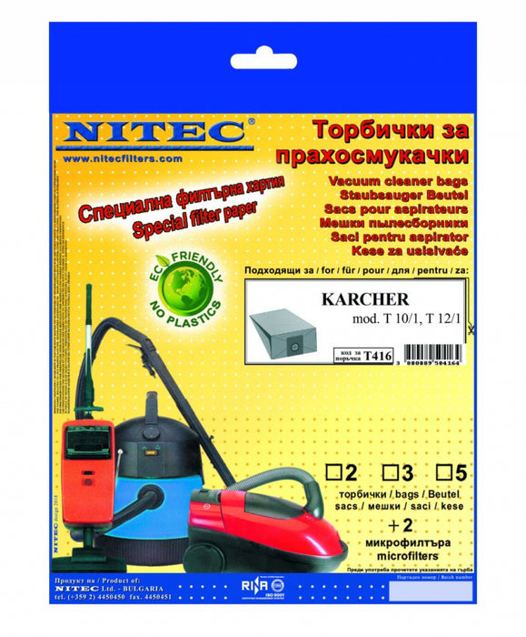 Vacuum cleaner bag NITEC T416