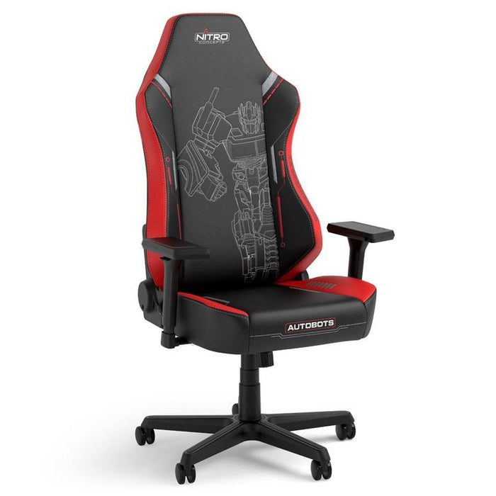 Nitro Concepts X1000 Gaming Chair Transformers Autobots Edition - Геймърски столове<<<Геймърска периферия<<<ValiAPI