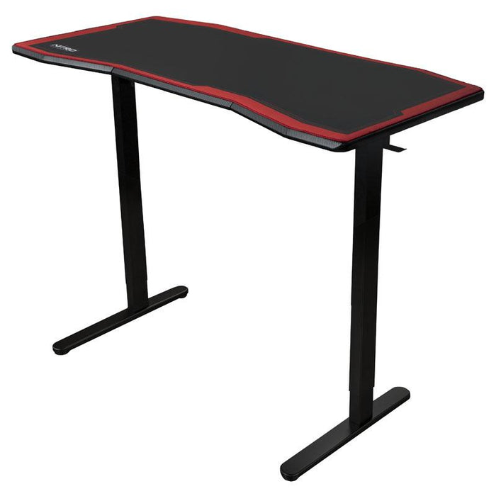 Nitro Concepts D16M Gaming Desk, Carbon Red