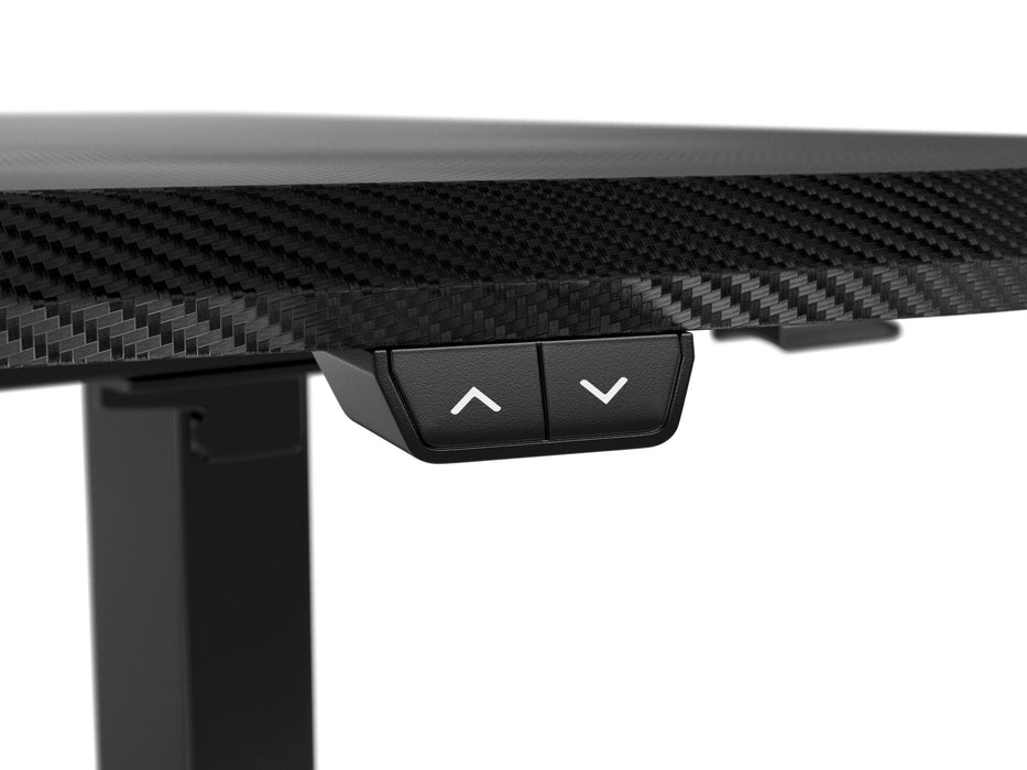 Nitro Concepts D16E Gaming Desk, Carbon Red, Electric Height Control