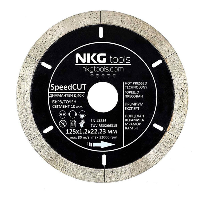 DIAMOND DISC Ф125 MM 1.2MM NKG TOOLS