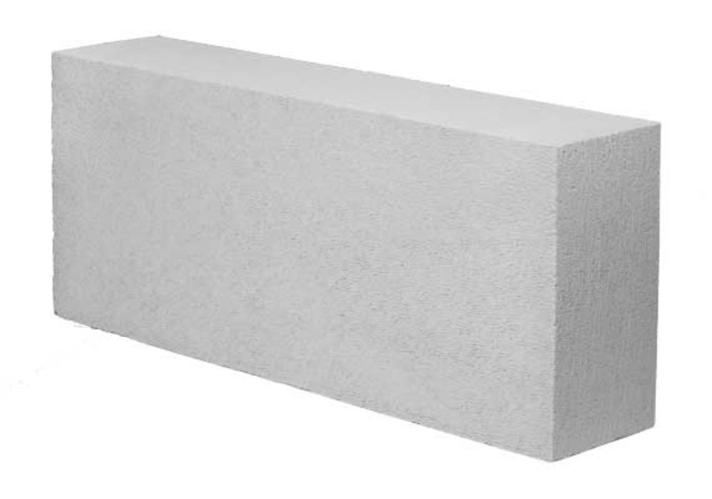 Aerated concrete 125 X 600 X 250 MM