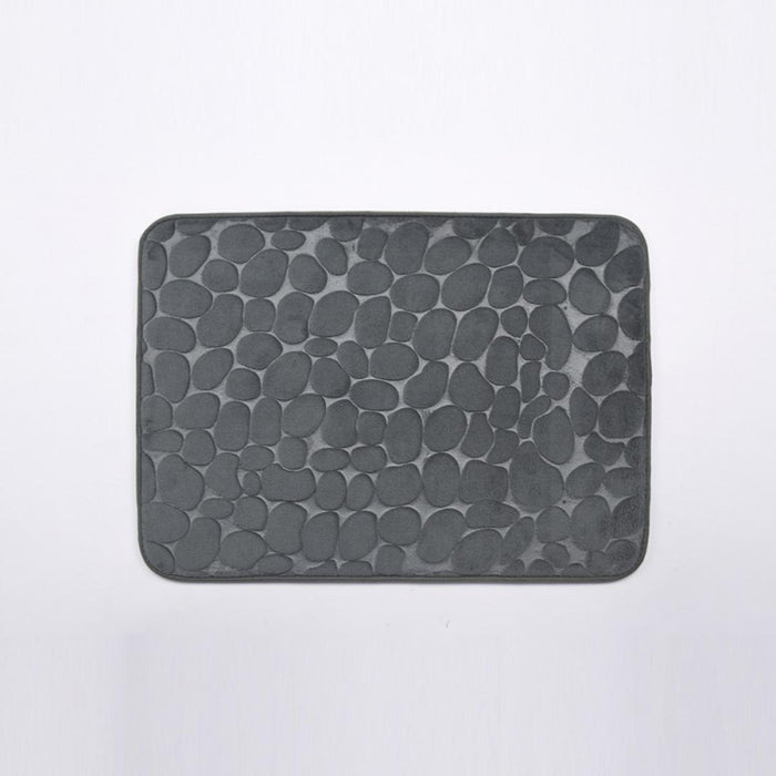 MEMORY BATHROOM MAT GRAY