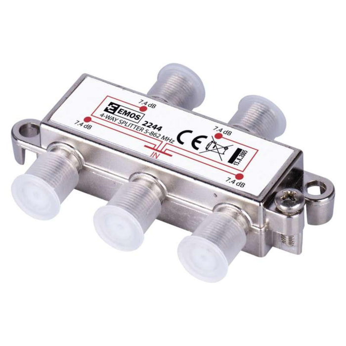 SPLITTER 1INPUT 4OUTPUT EU2244 J0004