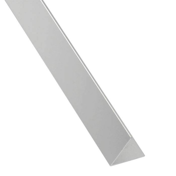 PVC CORNER PROFILE 19.5X19.5MM/2.6M INOX