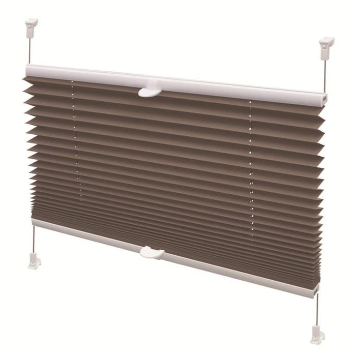 PLEATED VERONA 57X150 CM MOCHA