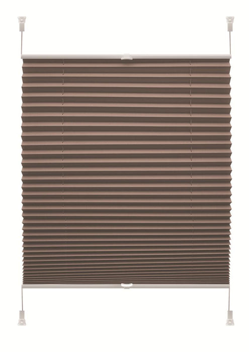 PLEATED VERONA 57X150 CM MOCHA