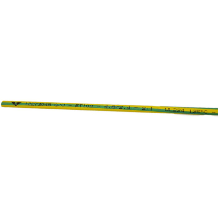 HEAT SHRINK HOSE 4.8/2.4 YELLOW-GREEN
