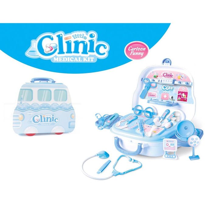 Felyx Toys Children's Toy - Uncle Doctor in a Suitcase, Blue