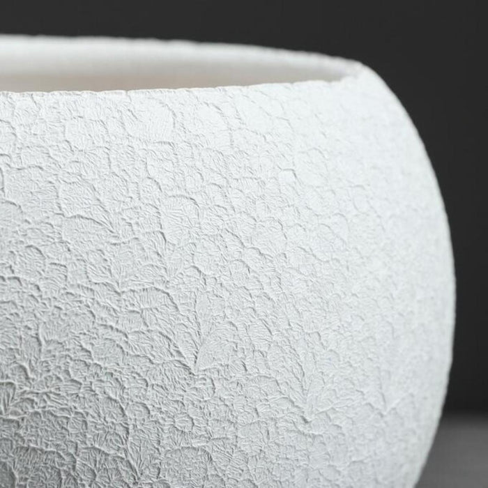 SPHERE POT 0.4 L SILK WHITE