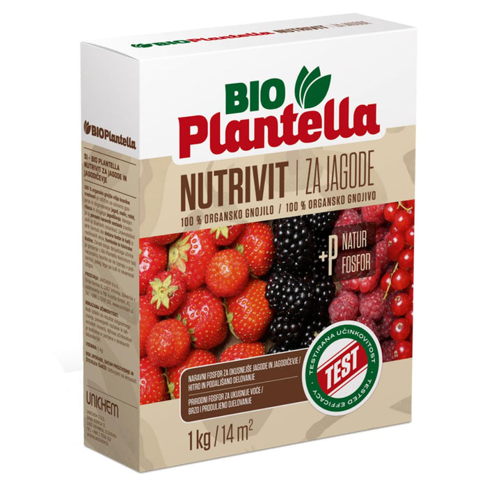 BIO FERTILIZER FOR STRAWBERRIES AND FOREST FRUITS 1 KG