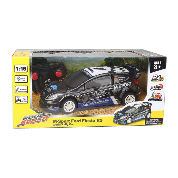 Кола с дистанционно управление Felyx Toys - M-Sport Ford Fiesta, 1:16