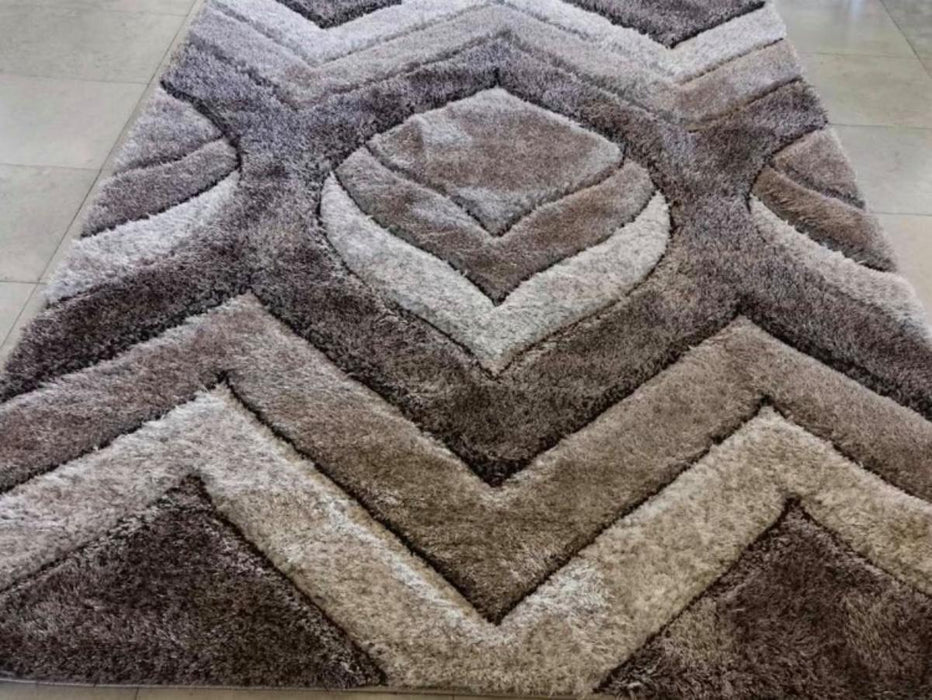 SHAGI CARVING CARPET 200X290 CM BEIGE