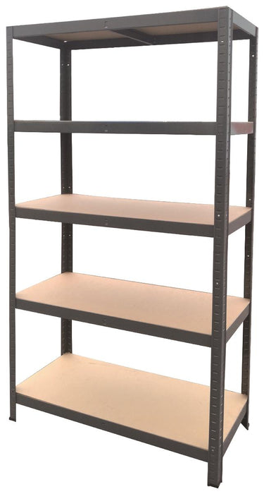 METAL RACK 180X90X45CM 5X265KG BLACK