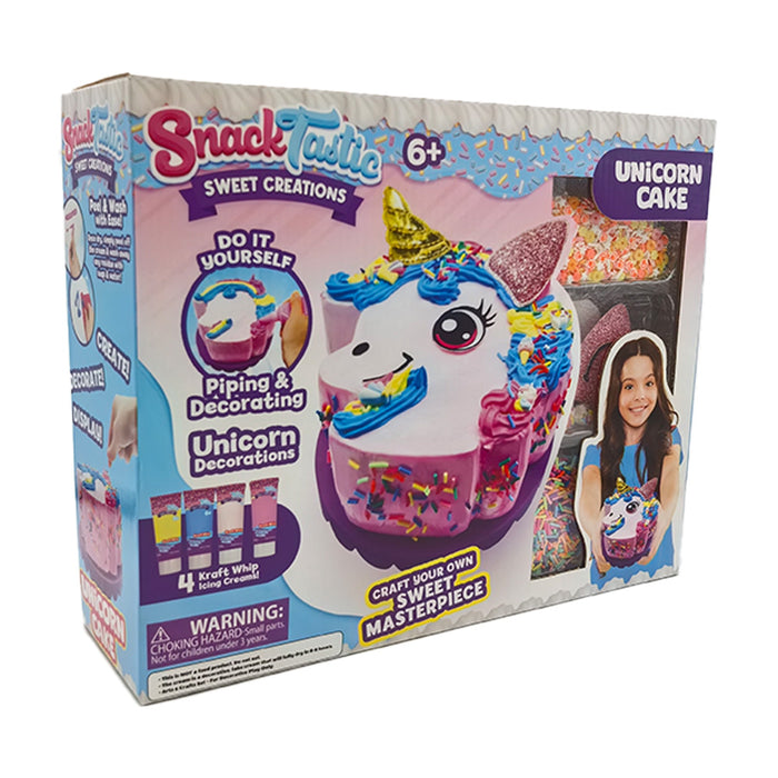 Felyx Toys Snack Tastic Creative Set - Decorative Treats, Unicorn Cake