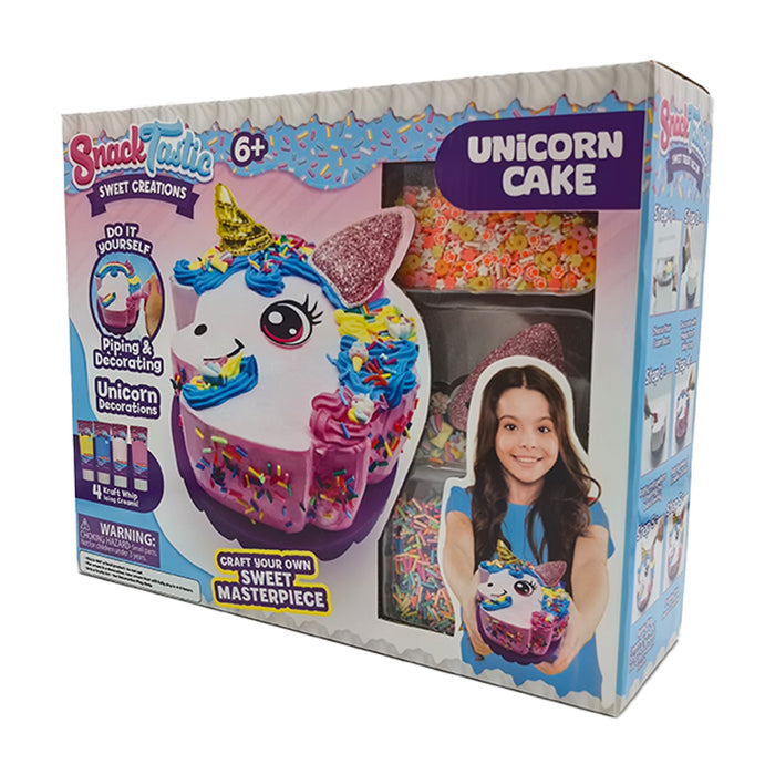 Творчески комплект Felyx Toys Snack Tastic - Декоративни вкусотии, торта еднорог