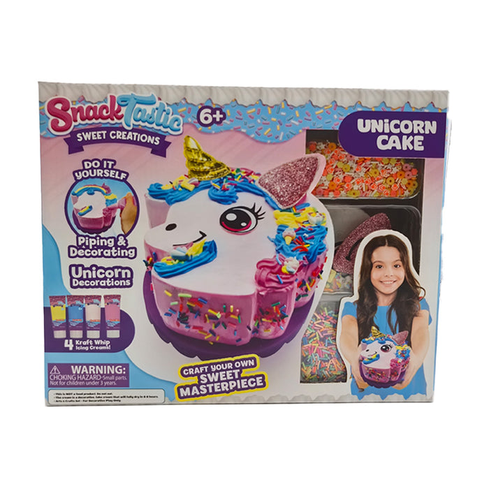 Творчески комплект Felyx Toys Snack Tastic - Декоративни вкусотии, торта еднорог