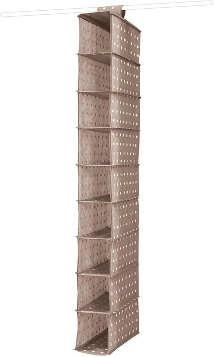 HANGING SHOE ORGANIZER, RIVOLI, 9 LEVELS