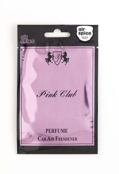 PINK CLUB CAR FRESHENER